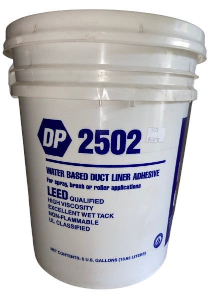 Water Based Duct Liner Adhesive (BLACK), 5GAL