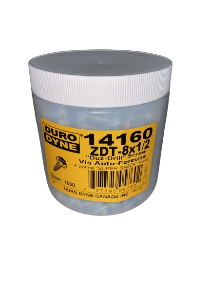 ZDT - 8x1/2" Screws (1,000/Tub)