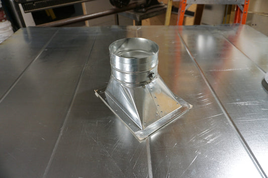 6" High Efficiency Take off with Damper