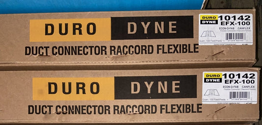 EFX-Canaflex Flexible Duct Connector, Residential - 100' (YELLOW)