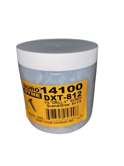 DXT - 8x1/2" Screws (1,000/Tub)